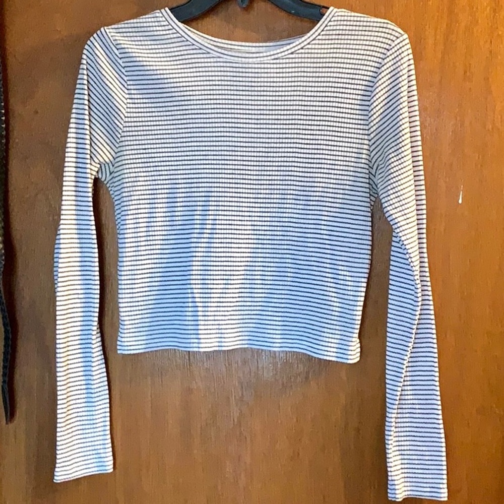 Striped Crop Top